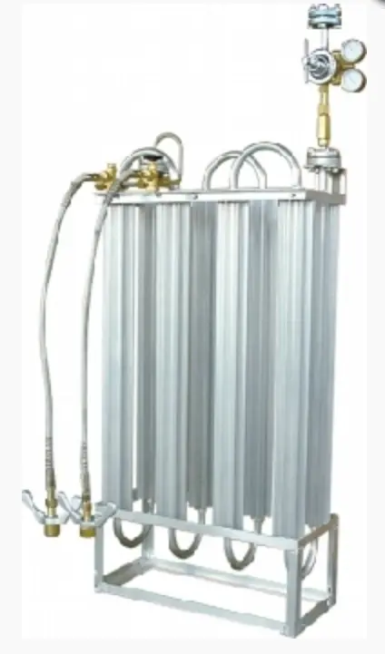 Dàn hóa hơi tự nhiên dùng Oxy/Nito/Ar/CO2 lỏng chịu lạnh, 30m3/h, WP3.0Mpa