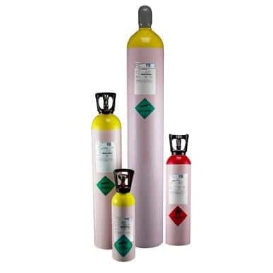 Khí hiệu chuẩn CO:25.5% CH4:0.55% H2:18% CO2:5.5% N2:49% balance Argon