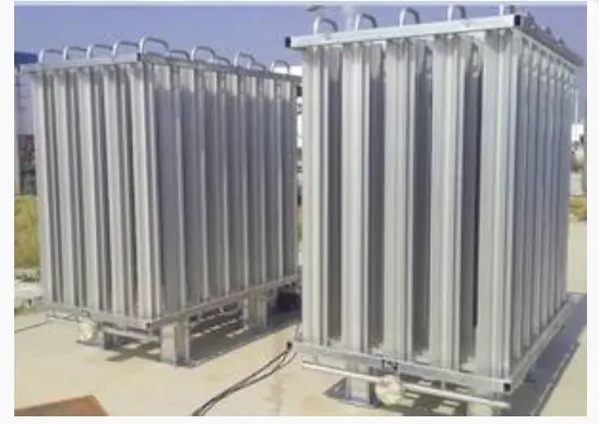 Dàn hóa hơi tự nhiên dùng Oxy/Nito/Ar/CO2 lỏng chịu lạnh, 400m3/h, WP3.0Mpa